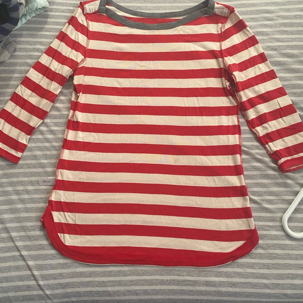 TWO Boat Neck Stripped Gap Women’s Shirts